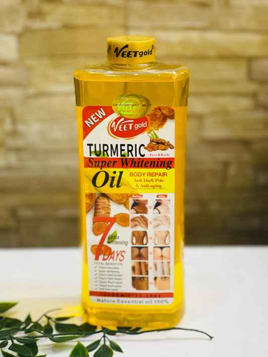 Veet Gold tumeric Whitening Oil 1000 ml