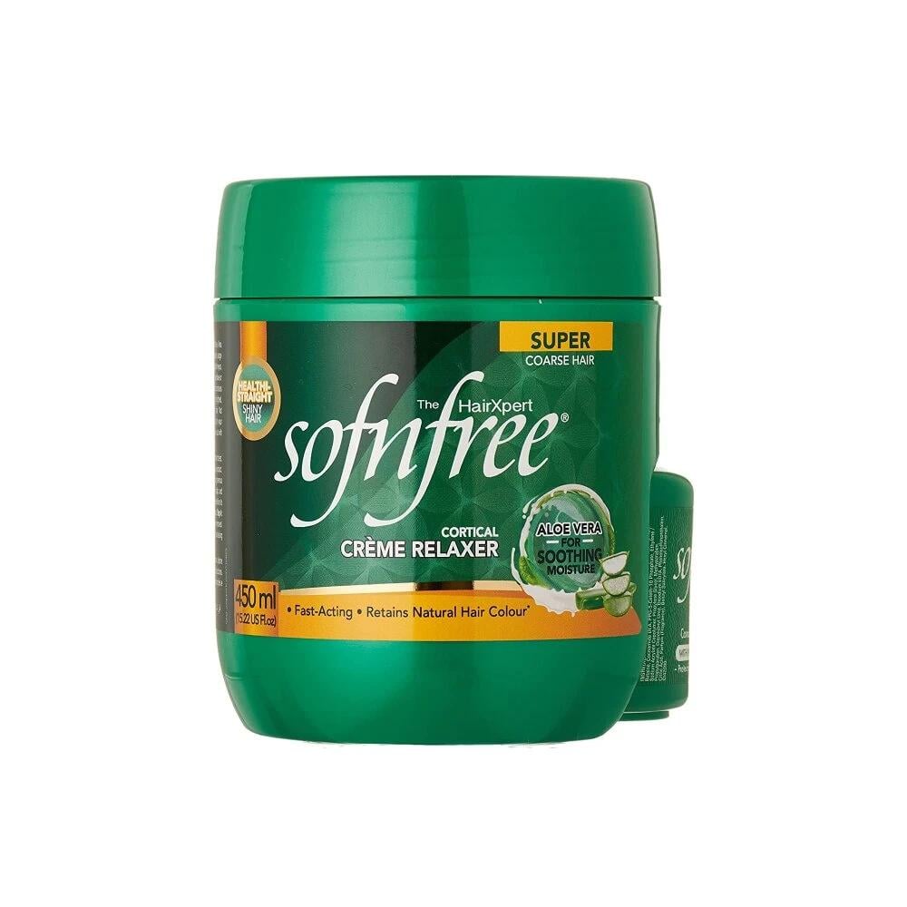 Sofn'free Cortical Cream Relaxer With Neutralising Conditioning Shampoo