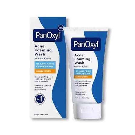 PanOxyl Acne Foaming Wash, For Face & Body, Maximum Strength, 5.5 oz (156 g)