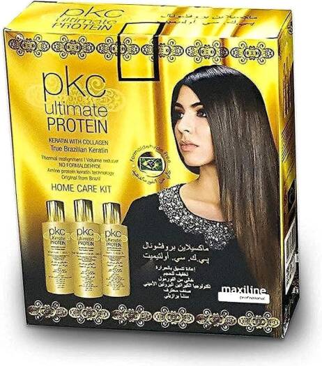 PKC Ultimate Protein Keratin With Collagen straightening Professional Home care Kit