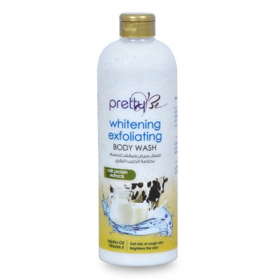 Pretty Be Brightening Exfoliating Body Wash with Milk Protein Extract and Vitamin E 1000ml