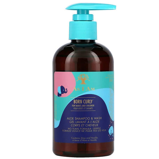 As I am Born Curly Aloe Shampoo & Wash
