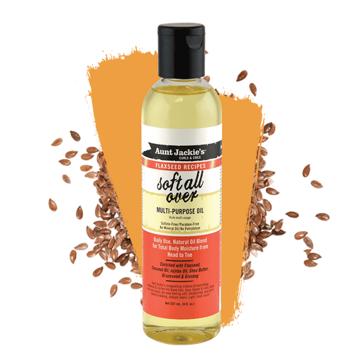 Aunt Jackie Flaxseed Soft All Over - Multi-purpose Oil - Beto Cosmetics