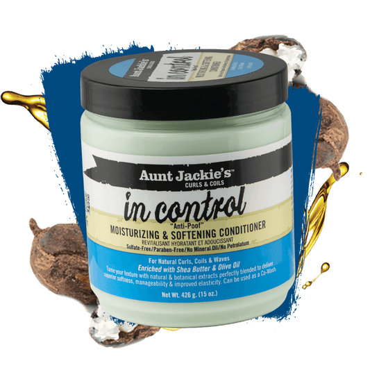 Aunt Jackies Coconut creme -  In Control Anti-Poof Moisturizing Conditioner - Beto Cosmetics