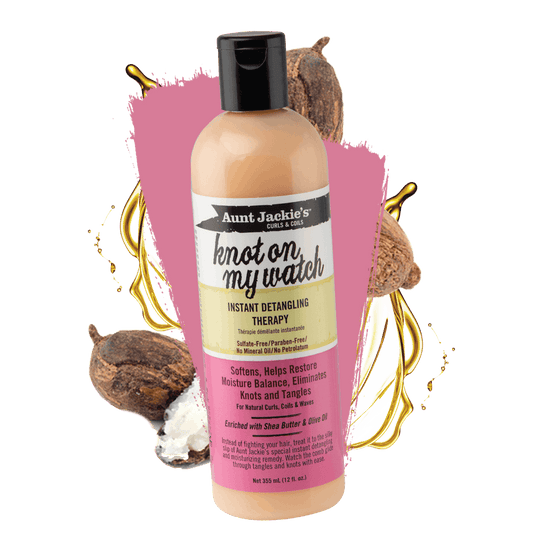 Aunt Jackies Coconut creme - Knot on my watch instant detangling therapy - Beto Cosmetics