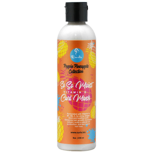Curl Poppin pineapple So So Moist Vitamin C Curl Mask - Beto Cosmetics