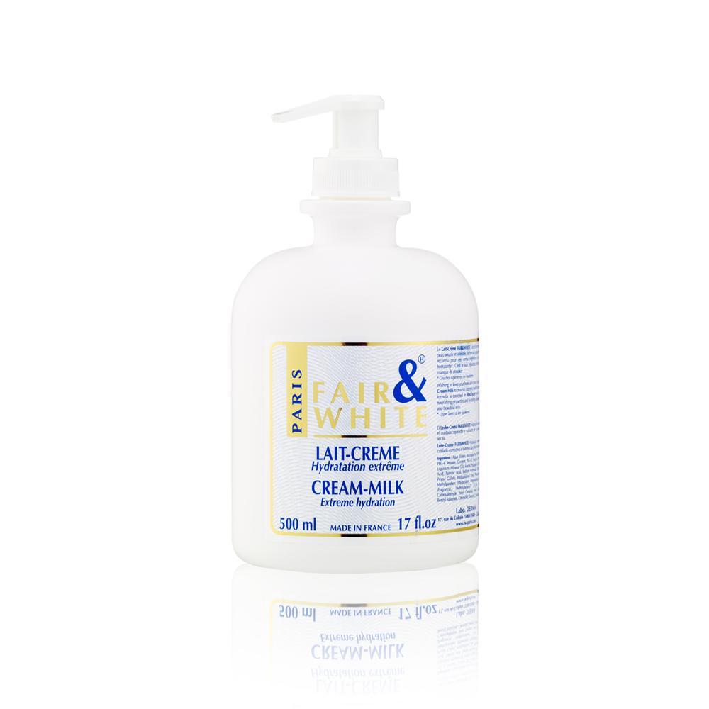 Fair And White Original Extreme Hydration Cream Milk 500 ml  - Beto Cosmetics
