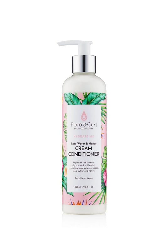 Flora & Curls HYDRATE ME Rose Water & Honey Cream Conditioner