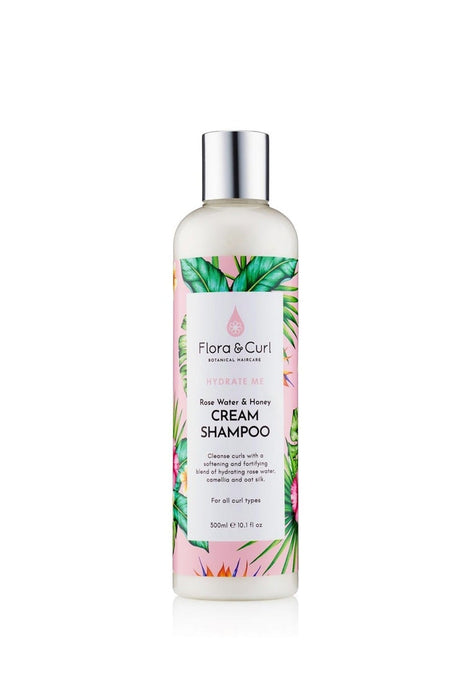 Flora & Curls HYDRATE ME Rose Water & Honey Cream Shampoo