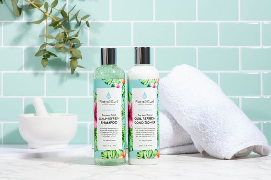 Flora & Curls SOOTHE ME Coconut Mint Scalp Refresh Shampoo