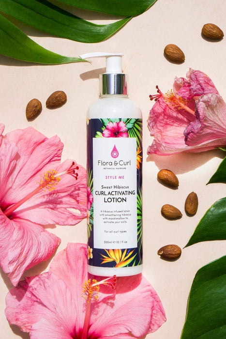 Flora & Curls STYLE ME Sweet Hibiscus Curl Activating Lotion