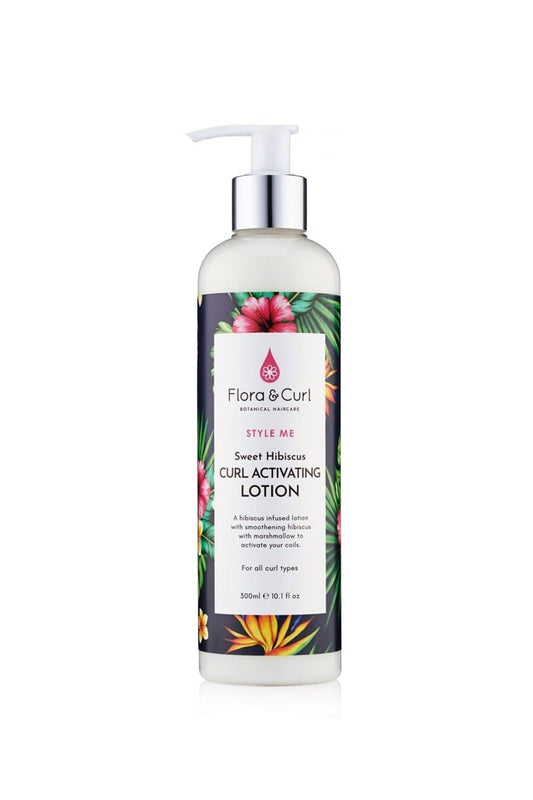 Flora & Curls STYLE ME Sweet Hibiscus Curl Activating Lotion