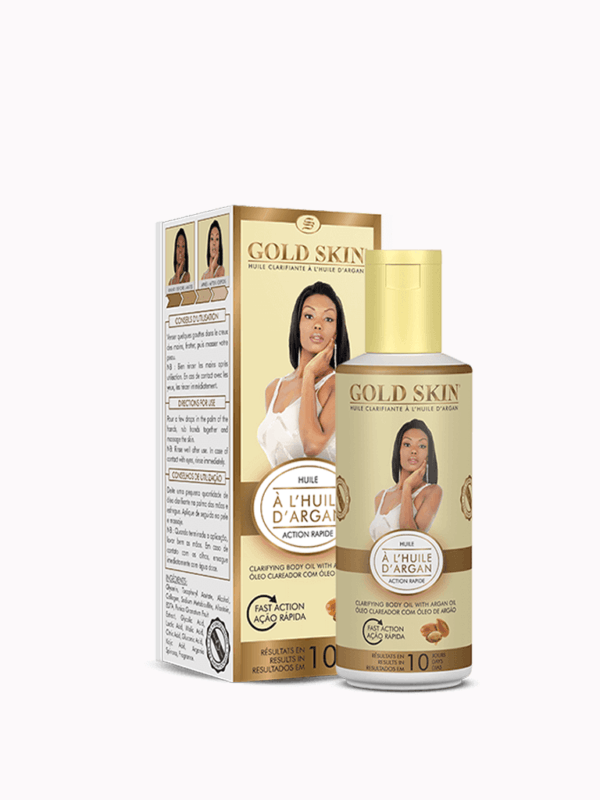 Gold Skin Clarifying Body Oil With Argan oil 70ml - Beto Cosmetics
