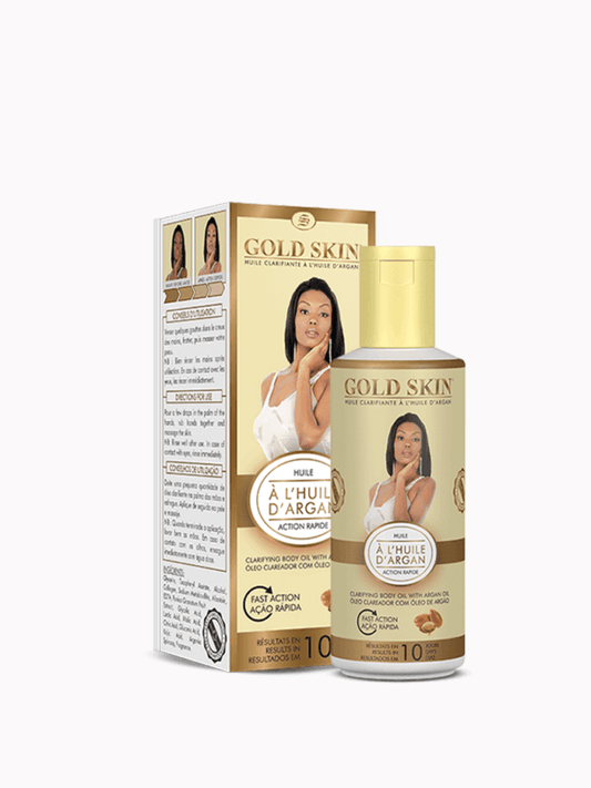 Gold Skin Clarifying Body Oil With Argan oil 70ml - Beto Cosmetics