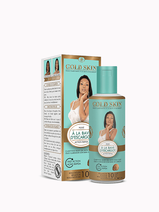 Gold Skin Clarifying Body Oil With Snail Slime 70ml - Beto Cosmetics