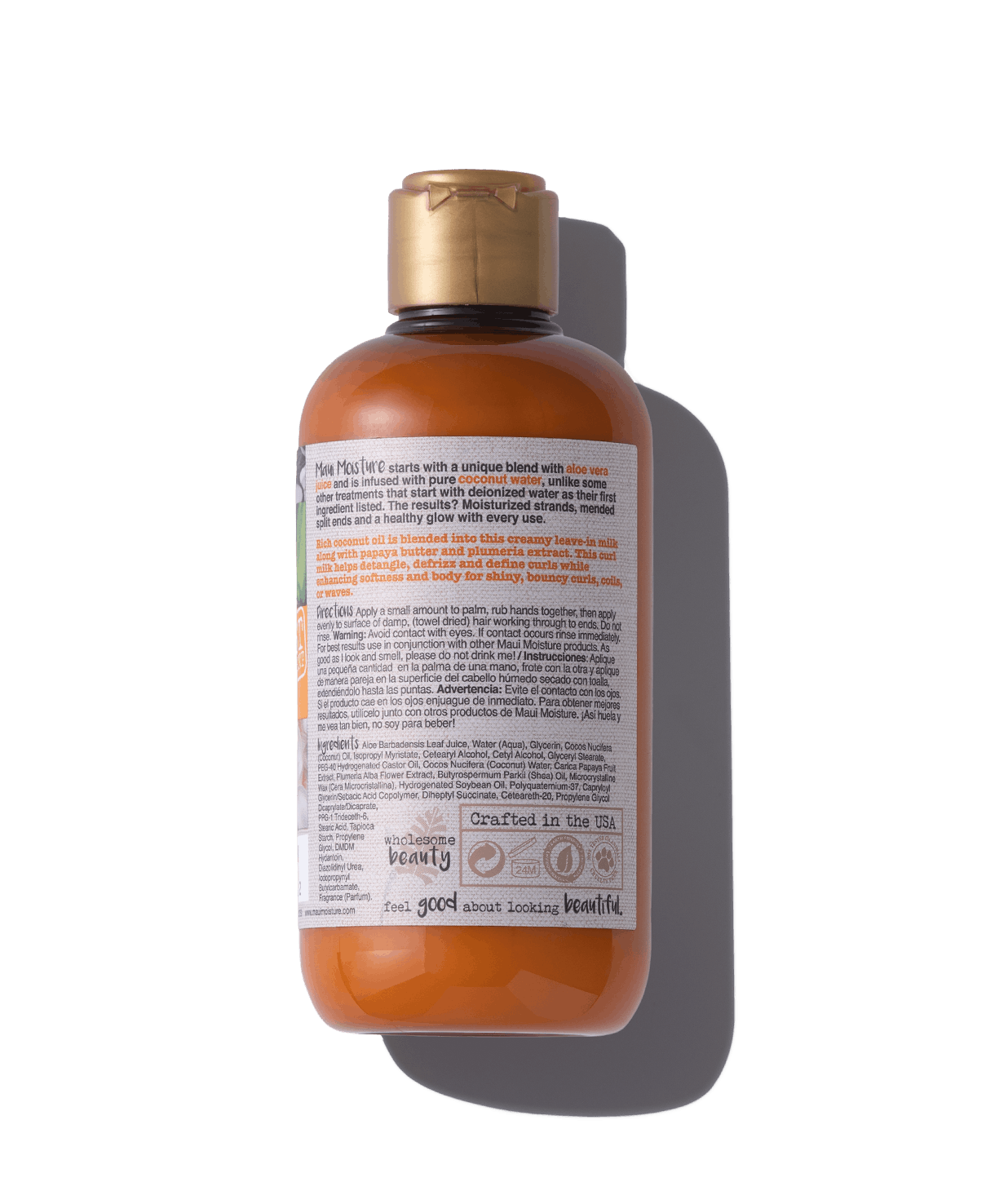 Maui Moisture Curl Quench + Coconut Oil Curl Milk - Beto Cosmetics