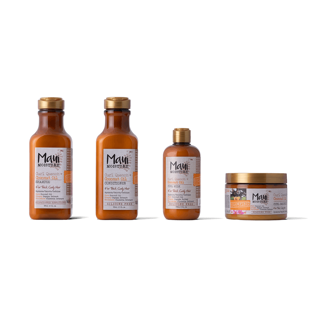 Maui Moisture Curl Quench + Coconut Oil Curl Milk - Beto Cosmetics