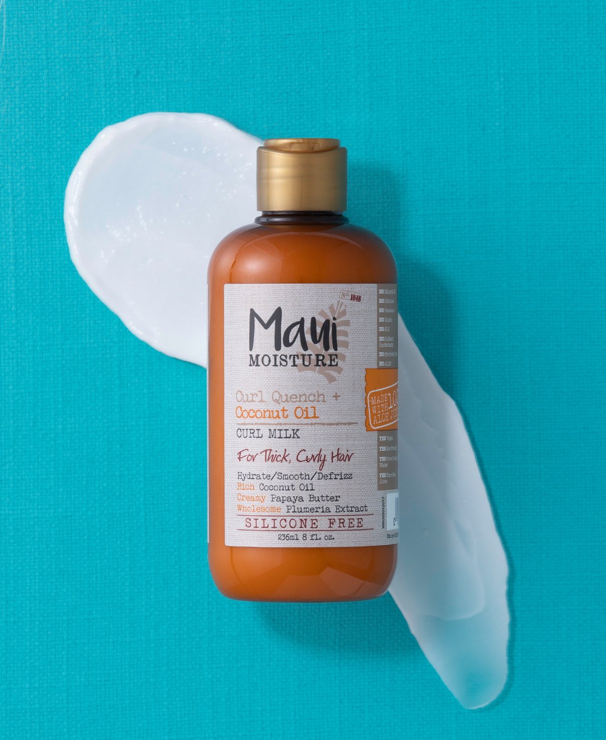 Maui Moisture Curl Quench + Coconut Oil Curl Milk - Beto Cosmetics