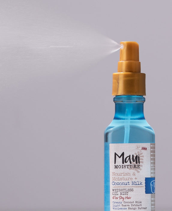 Maui Moisture Nourish & Moisture + Coconut Milk Weightless Oil Mist - Beto Cosmetics