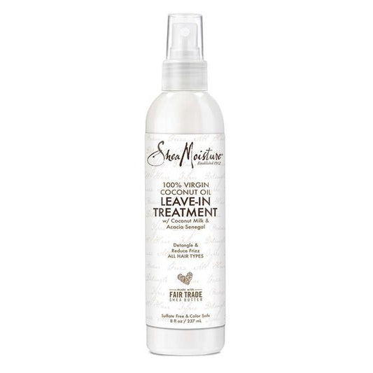 Shea Moisture 100% Virgin Coconut Oil Leave In Treatment - Beto Cosmetics