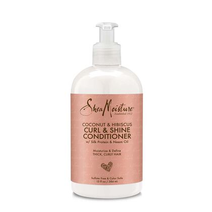 Shea Moisture Coconut Hibiscus Curl & Shine Conditioner - Beto Cosmetics