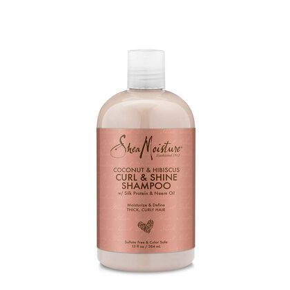 Shea Moisture Coconut Hibiscus Curl & Shine Shampoo - Beto Cosmetics