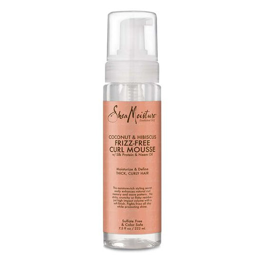 Shea Moisture Coconut & Hibiscus Frizz-Free Curl Mousse - Beto Cosmetics