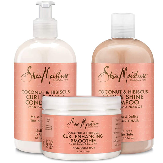 Shea Moisture Coconut and Hibiscus Combination Pack - Beto Cosmetics