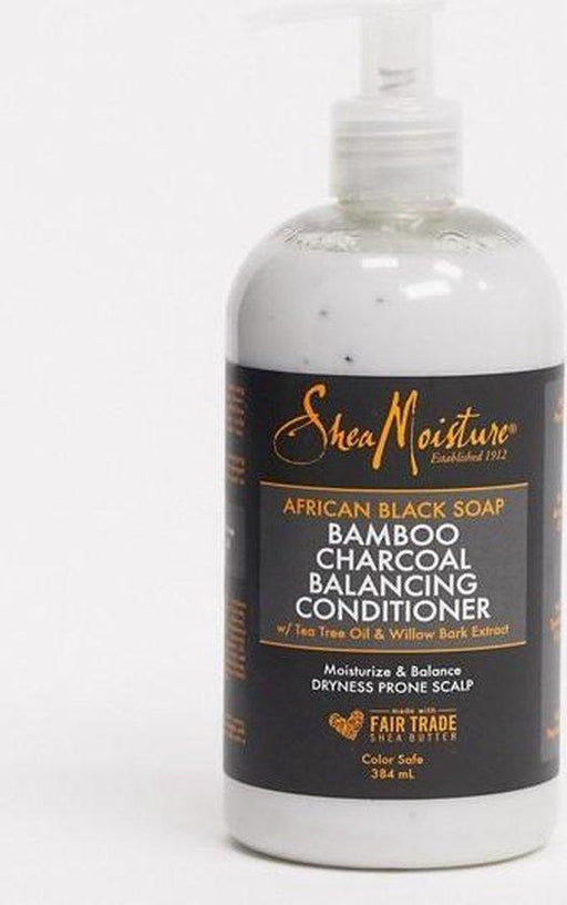 Shear Moisture African Black Soap Bamboo Charcoal Deep Balancing Conditioner - Beto Cosmetics