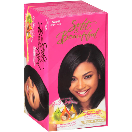Soft & Beautiful No-lye Ultimate Conditioning Relaxer System - Beto Cosmetics