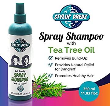 Stylin' Dredz Spray Shampoo With Tea Tree Oil for Hair Care 350ml - Beto Cosmetics