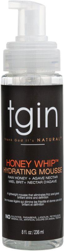 Tgin Honey Whip Curl Hydrating Mousse - Beto Cosmetics