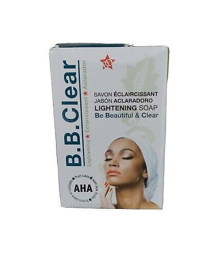 B.B. Clear Unifying Skin lightening soap