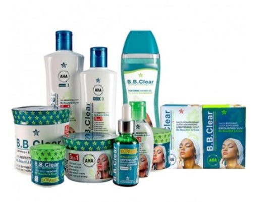 B.B. Clear Unifying Skin lightening soap